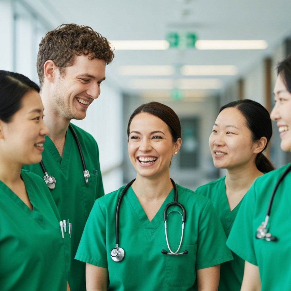 Healthcare professionals team